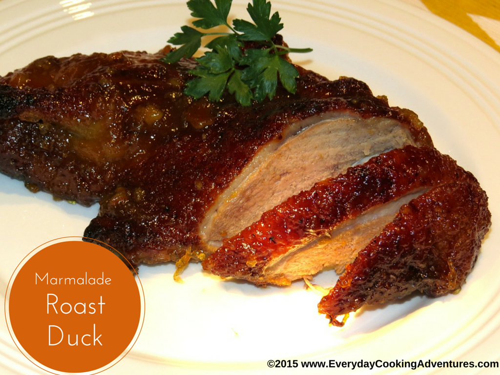 Christine Gallary's MarmaladeGlazed Roast Duck Everyday Cooking