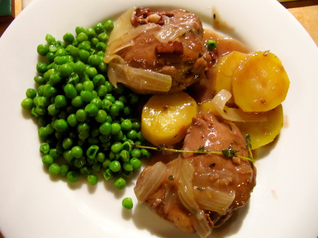 Julia Child's Coq Au Vin (Chicken in Red Wine Sauce ...