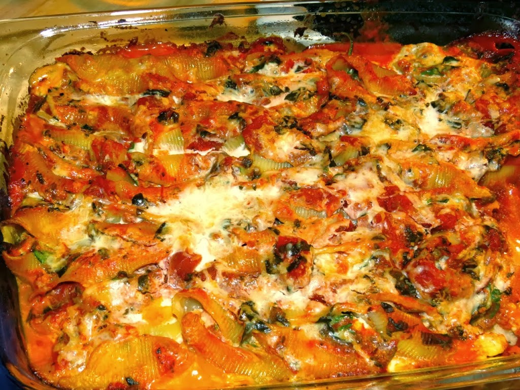 Ortensia Blu's Baked Stuffed Shells - Everyday Cooking Adventures